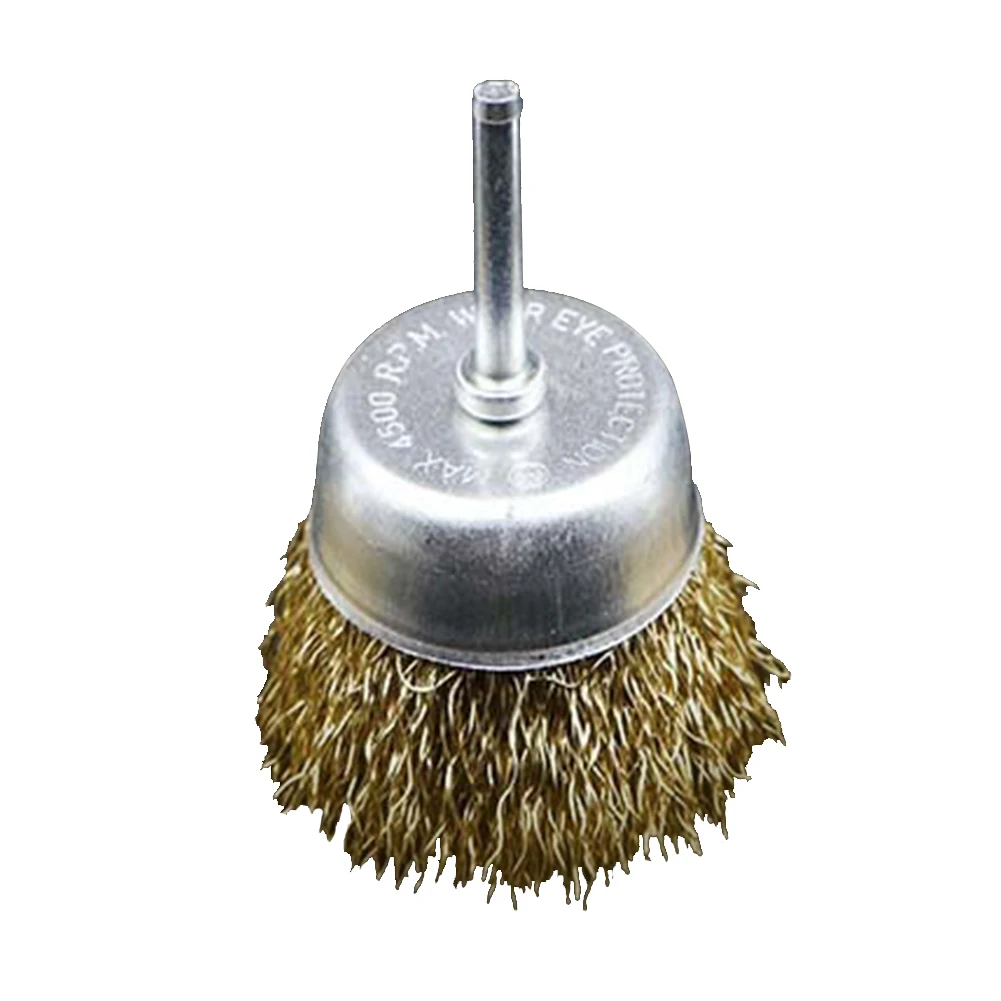 

Cups For Rotary Drill Polishing Rust Removal Tools Accessories Steel Wire Brush Portable Deburring Wheel Grinder Buffing Welding