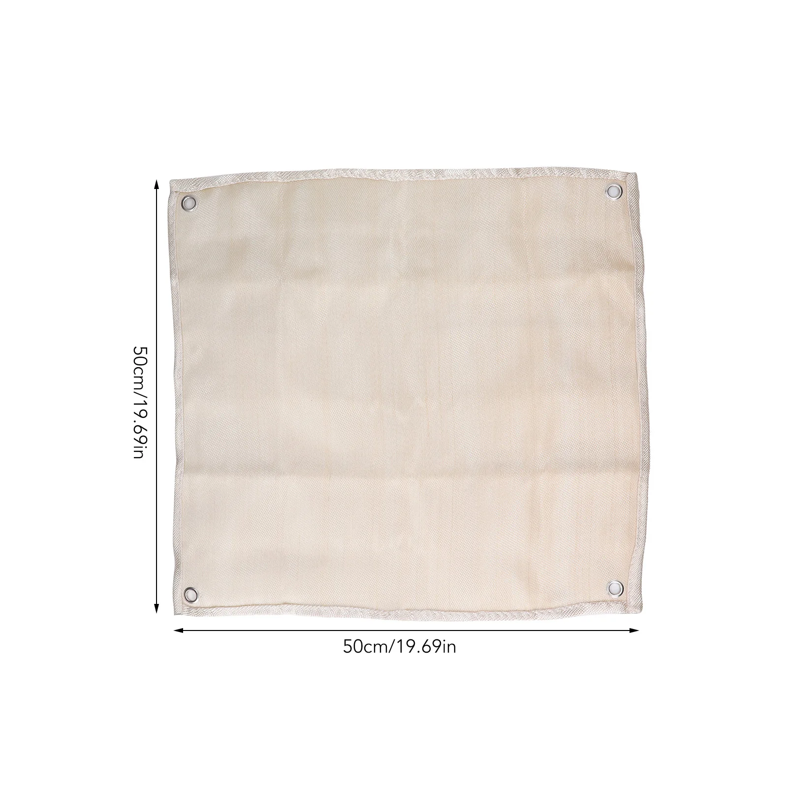 ZK30 Fire Blanket Fiberglass Fireproof 550℃ Fire Extinguisher Suppression Blanket 50x50cm anti fire