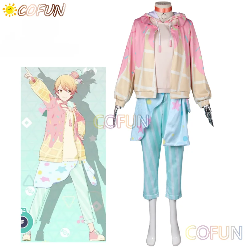 

COFUN Project Sekai Colorful Stage Feat. Kamishiro Rui Cosplay Costume Halloween Outfits Women New Suit Uniform Anime