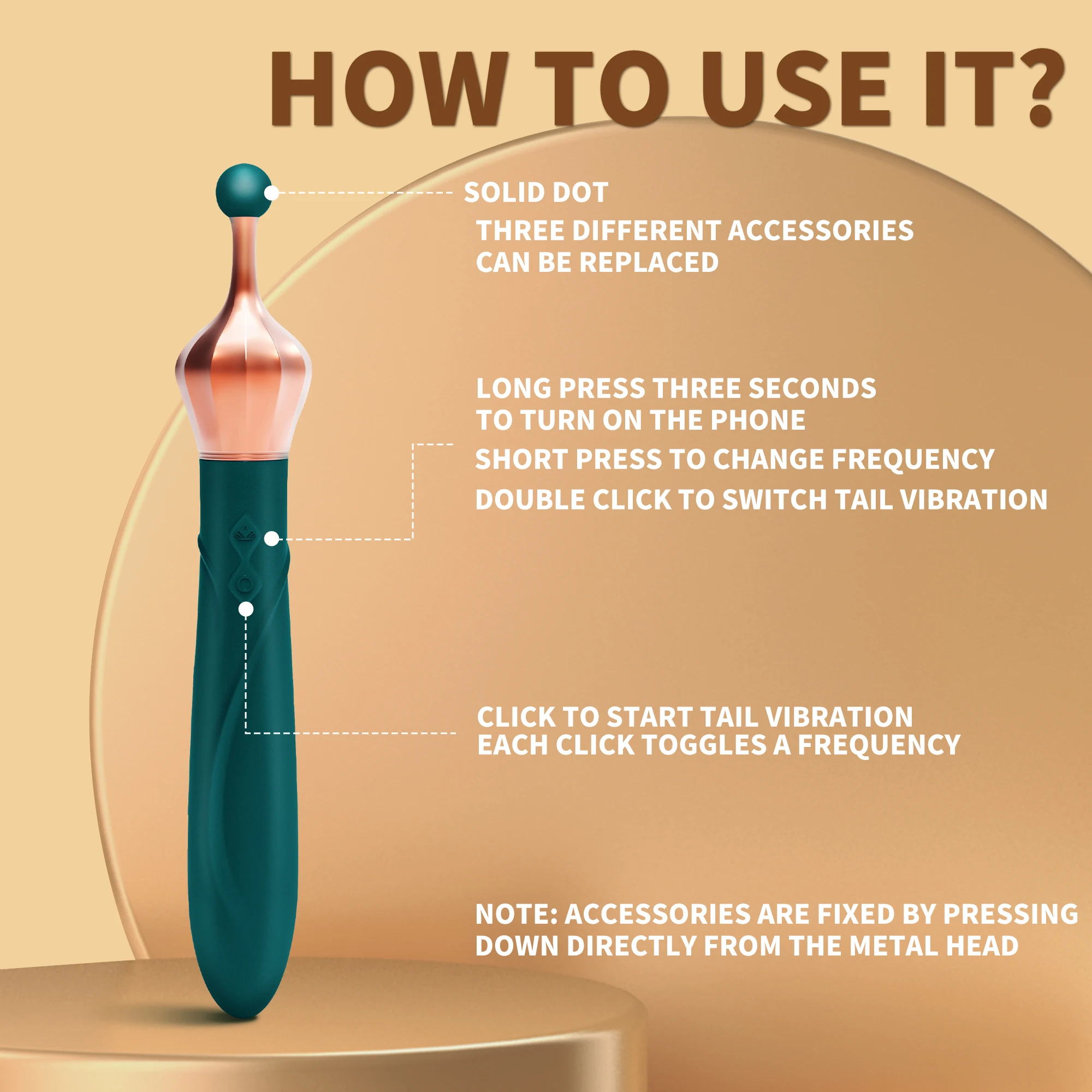 AV Held Hand Vibrators For Women Clitoris Stimulator 10 Modes  Strong Massager G Spot Nipple Vibrati_voghion.com
