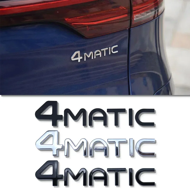 

Для Mercedes EQC 350 EQC400 4 matic Логотип задний багажник значок наклейка на багажник автомобильные наклейки хромированный Черный ABS автостайлинг аксессуары