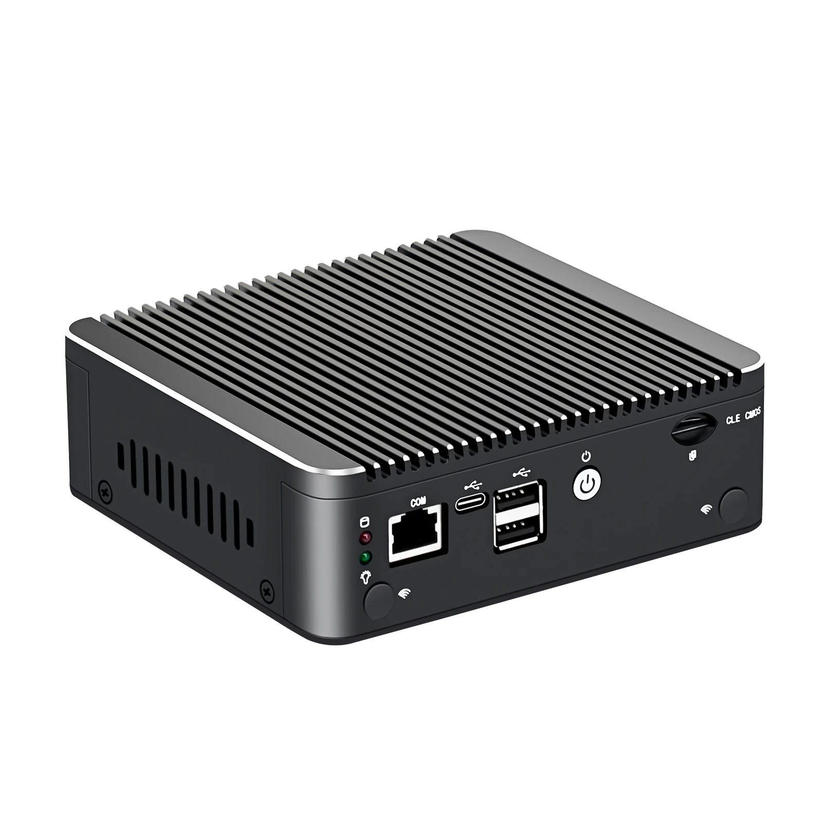 Topton 12th Gen Intel N100 2.5G Soft Router 4x i226-V LAN 1*COM RJ45 Fanless Mini PC Firewall Computer Type-C pfSense PVE ESXi