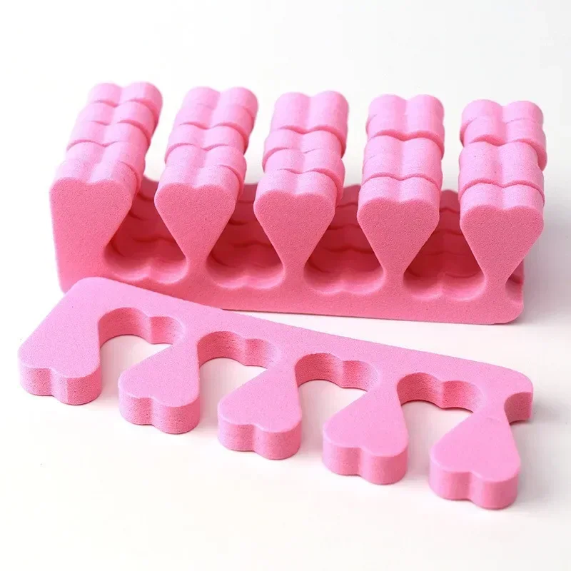 10//50/100Pcs Sponge Nail Art Toe Separators UV Gel Polish Soft Fingers Foots Separator Beauty Tools Manicure Pedicure Nail Kits