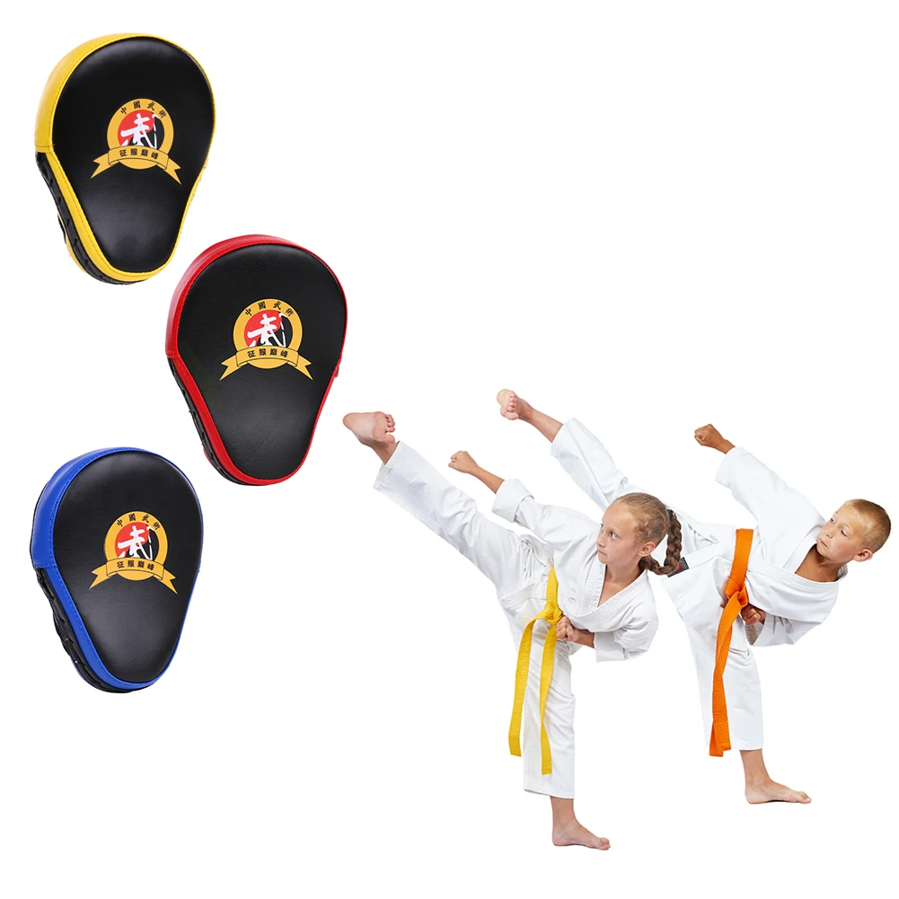 PU Arc Hand Target Foam Boxer Pads Training Gloves for Boxing Taekwondo Sanda for Women Man Fitness Accessories