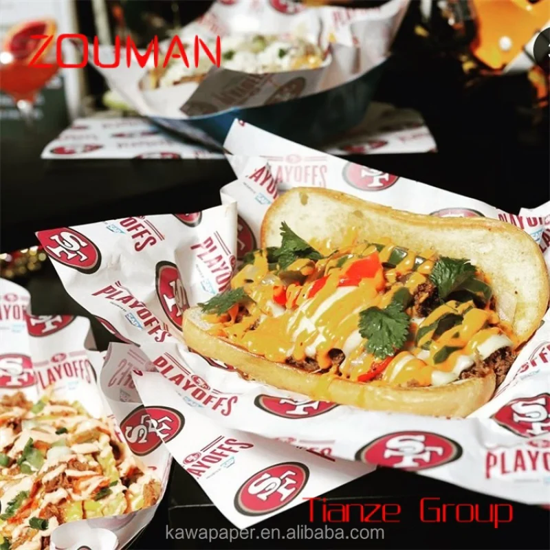 Индивидуальная вощеная бумага для пищевых продуктов