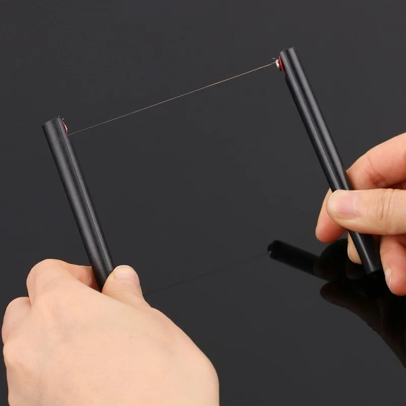 OM LCD 절단 와이어 골든 몰리브덴 라인 핸들, 아이폰 삼성 유리 LCD 화면 분리기 도구, 100M, 0.08mm, 0.1mm