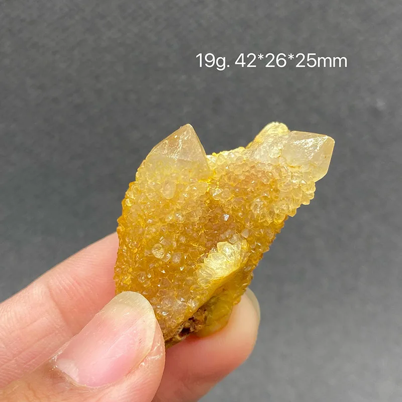 100%  Natural citrine Mineral Specimens Stones and Crystals Healing Crystal from China