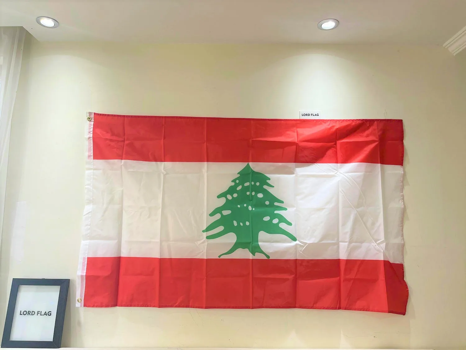Lebanon Flags Hanging Flag Free Shipping 90x150cm/3x5 Ft Flag