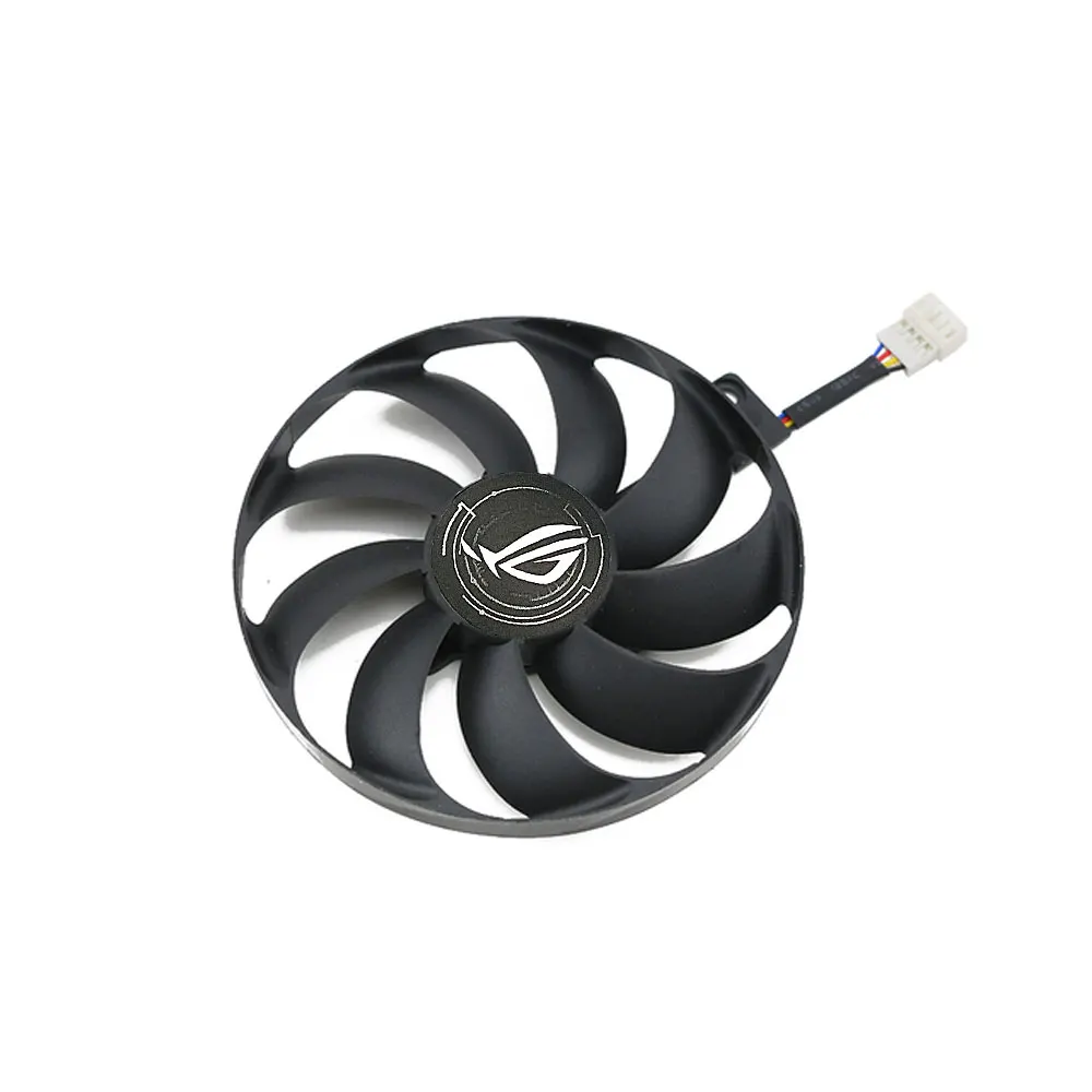 Conjunto T129215su Fdc10h12s9-c Rtx 2080 ti Gpu Ventilador para Asus Rog-strix-rtx 2080 202380ti Fan 2080s Fan 2070s Gaming Placa de Vídeo Ventilador de Refrigeração Novo - Imagem 2