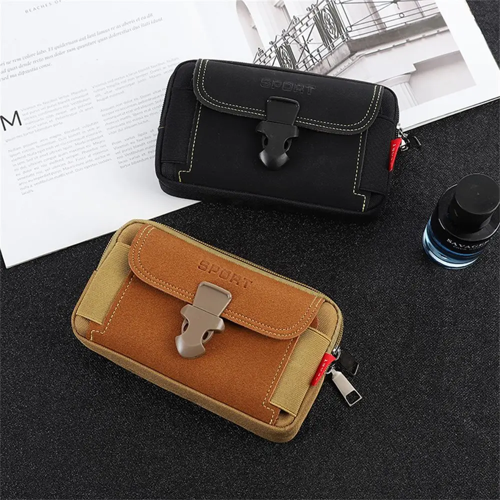 Sleek Business Oxford Waist Pouch & Phone Holder