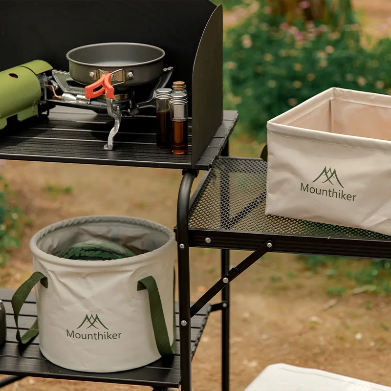 

Mountaineer Outdoor Portable Folding Bucket Round Square Water Bag