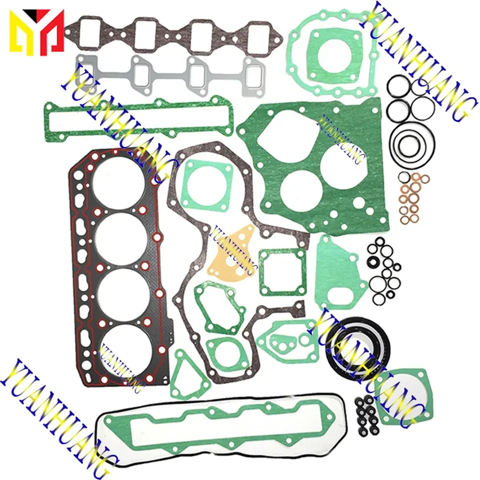 

4TNE88 Overhaul Full Gasket Kit For Yanmar Diesel Engine Gasket Set 729407-92660 129150-35041Construction Machinery Parts