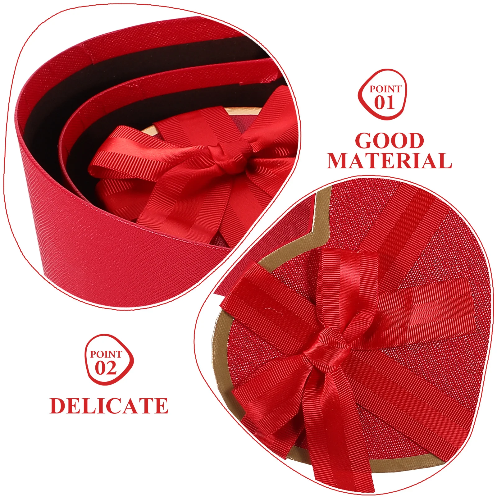 Heart Shaped Box For Luxuryes Birthday Gift Valentine's Day Gift Packing Boxes Anniversary Surprise Gifts Wedding Decorations