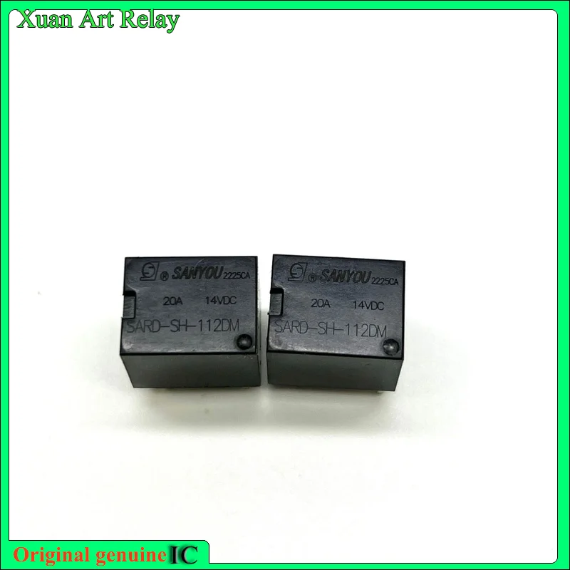 

10pcs/lot 100% original genuine relay:Brand new relay SARD-SH-112DM 12VDC 4pins 20A14VDC