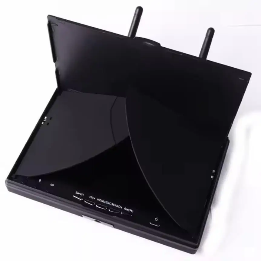 Монитор Skyzone FPV 5,8G 40CH 7-дюймовый ЖК-дисплей 480x800 пикселей NTSC / PAL Монитор приемника FPV Автоматический поиск с экранным меню для дронов FPV thumbnail 2