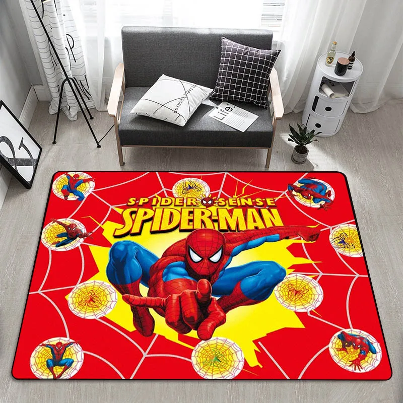 3D cartoon spider carpet children's play room living bedroom beautiful large non-slip |