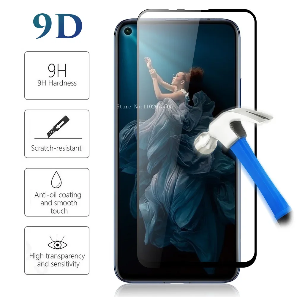 3-Pack 9D Premium Full Screen Tempered Glass Protector - Ultra Fast Shipping