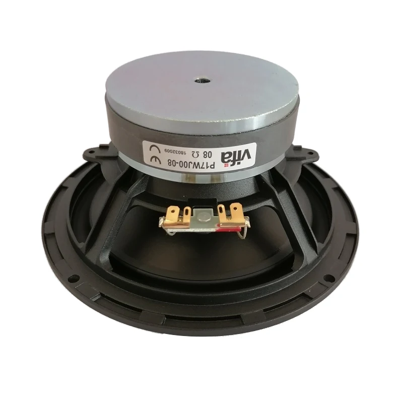 하이파이 미드우퍼 스피커 드라이버, PP 콘, 주조 알루미늄 바구니, Vifa P17WJ00-04 08, 6.5 인치, 4, 8ohm, 80W, , 신제품, 1 개