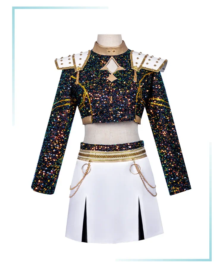 full body cosplay costume on model