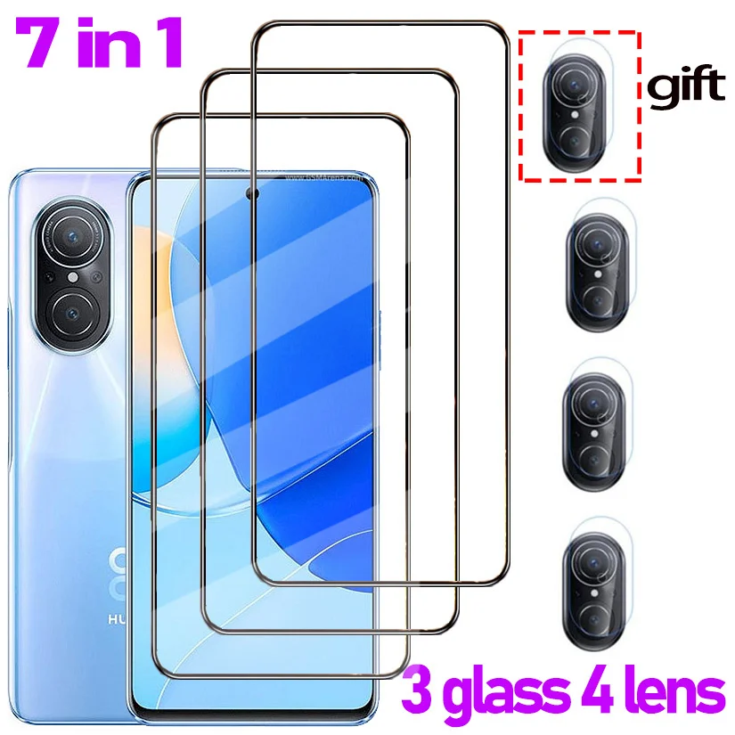 

1~7Pcs,Glass Nova 9 SE Tempered Glass For Huawei Nova 9 SE Screen Protector Nova-9-SE 6.78 inch Smartphone Protective Film Camera Lens Huawei Nova9SE-2022 Glasses Huawei Nova9 Nova 9SE