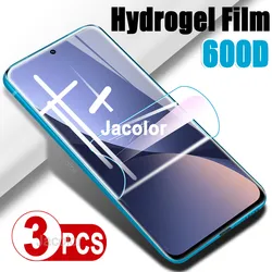 3-Pack Hydrogel Screen Protectors - Durable Safety Film (For Xiaomi Mix 4)