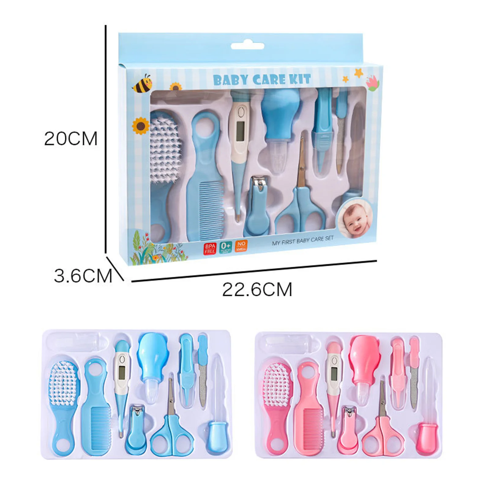 Baby Care Sets Baby Manicure Kit Good Quality And Practical Kit for Gift