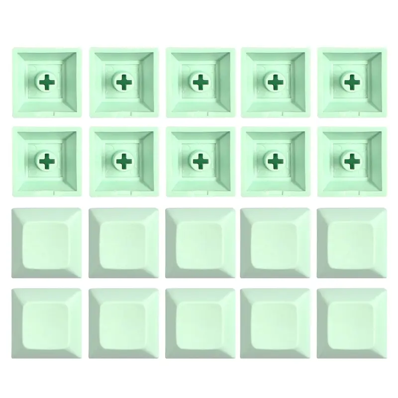 20PCS DSA 1U Keycap Set PBT Blank Keycaps DSA Profile 1U Height Keycap Set For Gaming Mechanical Keyboard image 16