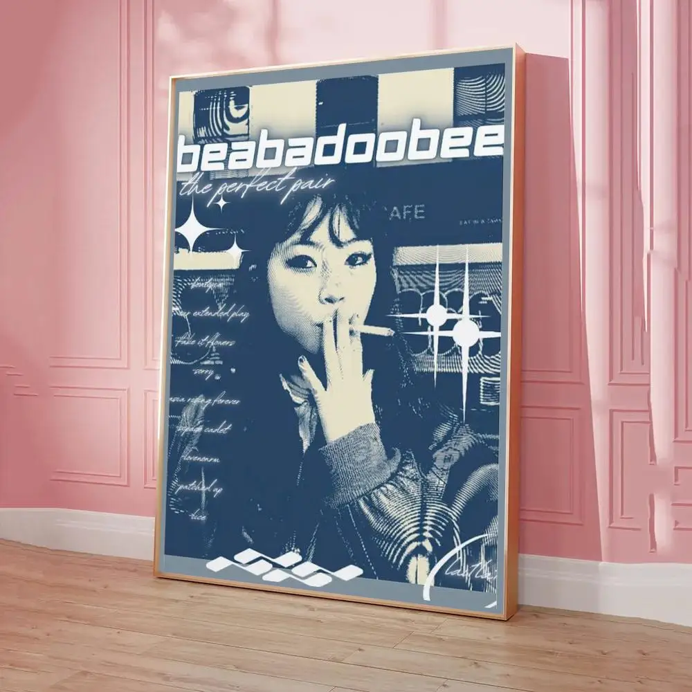 Singer Beabadoobee 'Fake It Flowers' Music Poster Classic