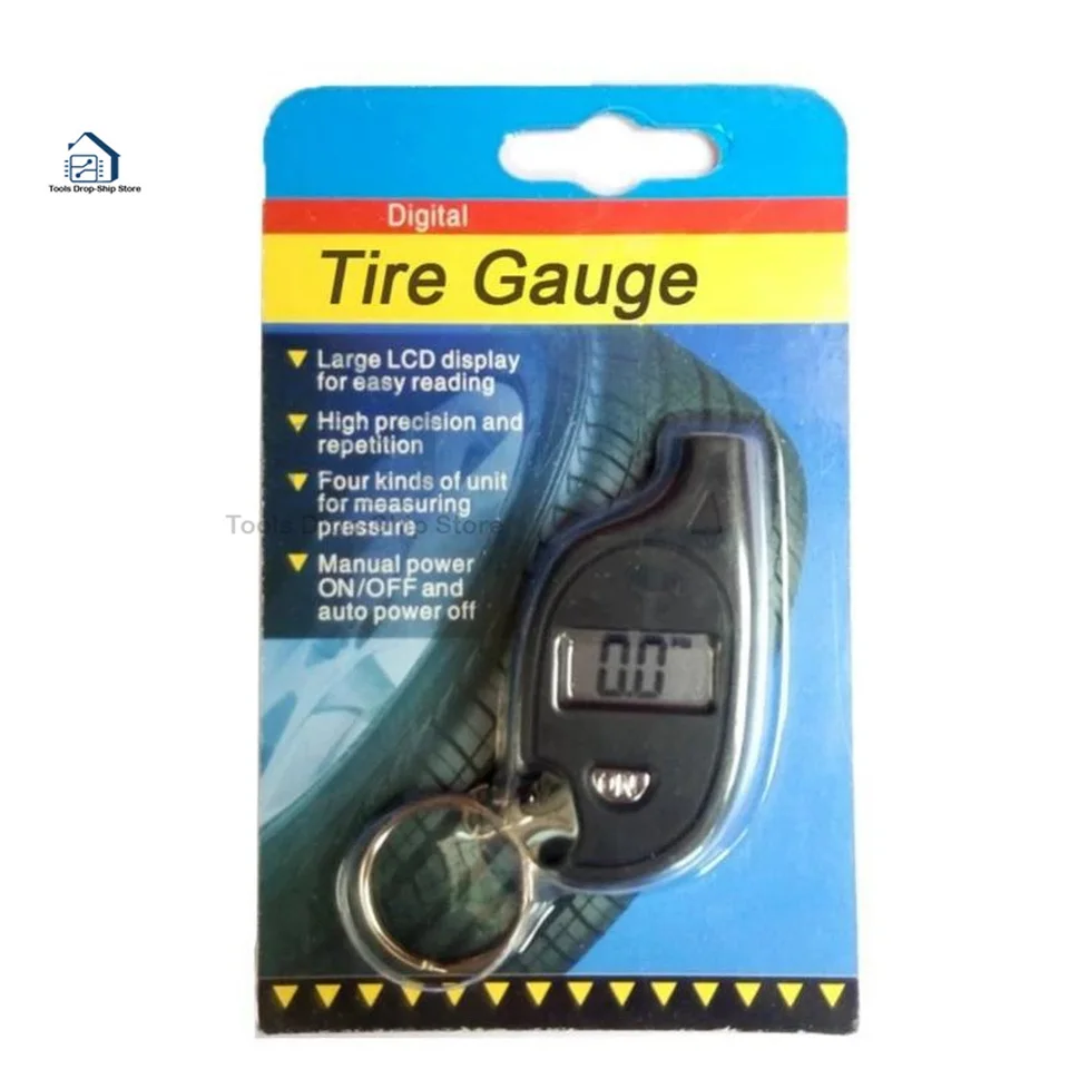 Tire Pressure Gauge Digital 0-150psi Accurate In 0.1 Increments Blue - Foto 12