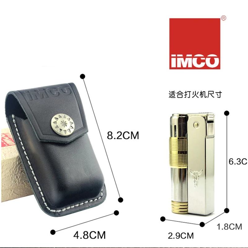 IMCO Kerosene Lighter Series Special Leather Case 6600 6700 6800 Universal lighter Protection images - 6