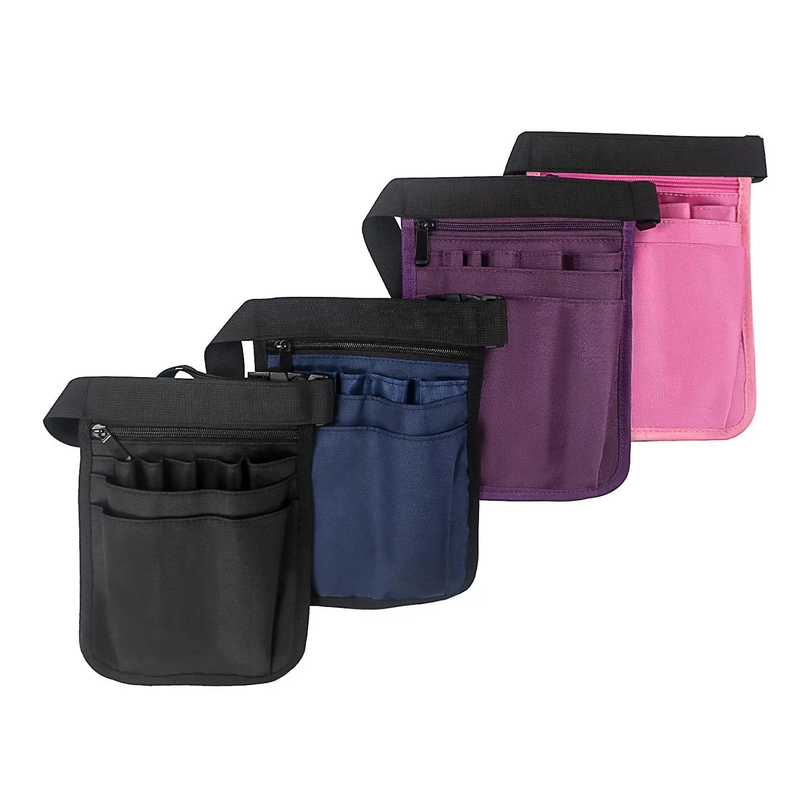 Nurse Fanny Pack Durable Multi Compartment Tool Bag Adjustable Belt Nurse Utility Organizer Nurse Pouch for Tool Scissors Women