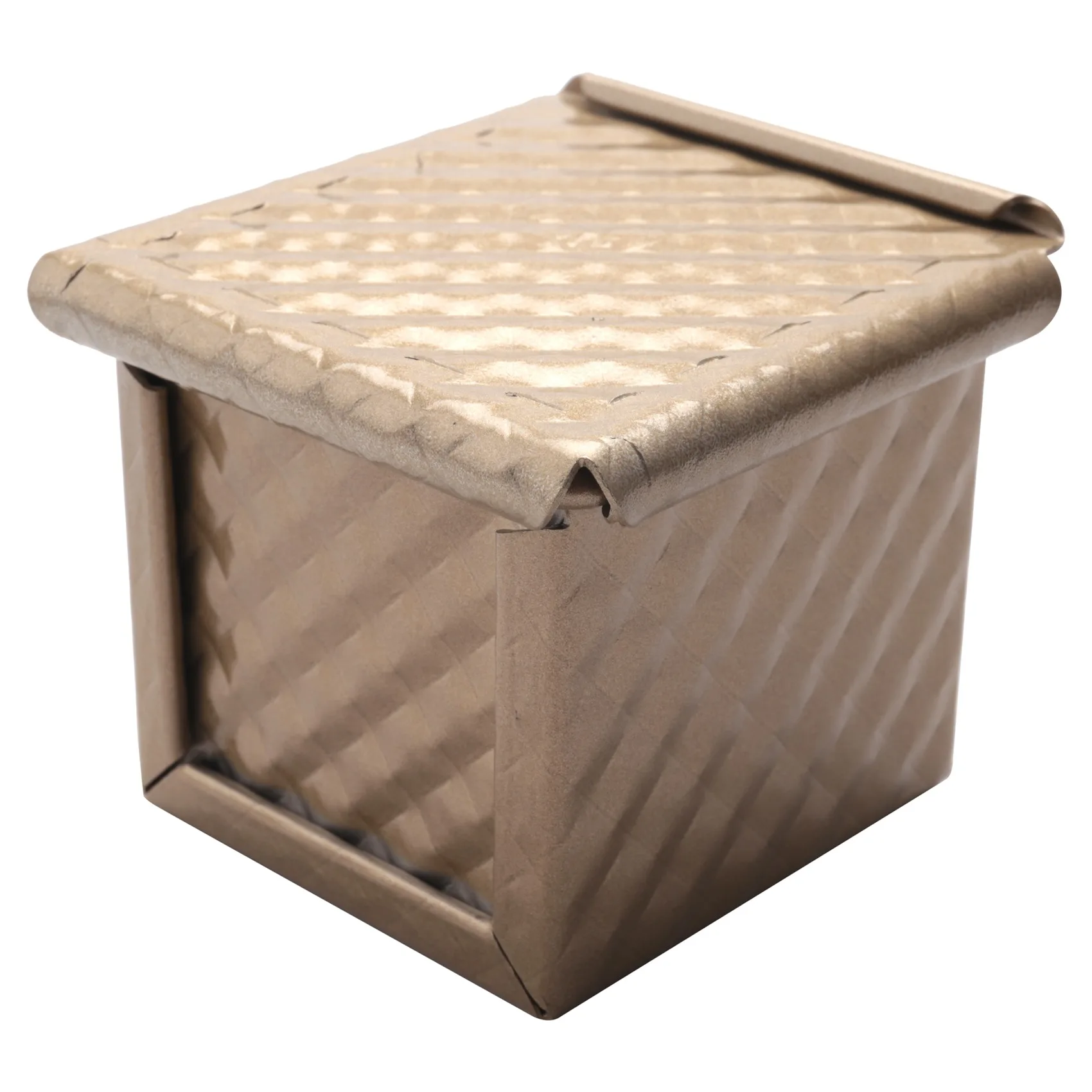 

Square Loaf Pan with Lid Toast Mold Bread Pan Pullman Loaf Pan with Cover Non-Stick Mini Water Cube