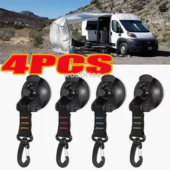 Portable Suction Cup Hooks – Heavy-Duty Tent & Car Mount Hangers for Camping & Travel 1