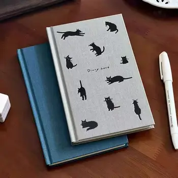 Agenda Settimanale A6 2026 con Gatto Carino, Diario Personale, Calendario, Gestione del Tempo, Definizione Obiettivi e Pianificazione