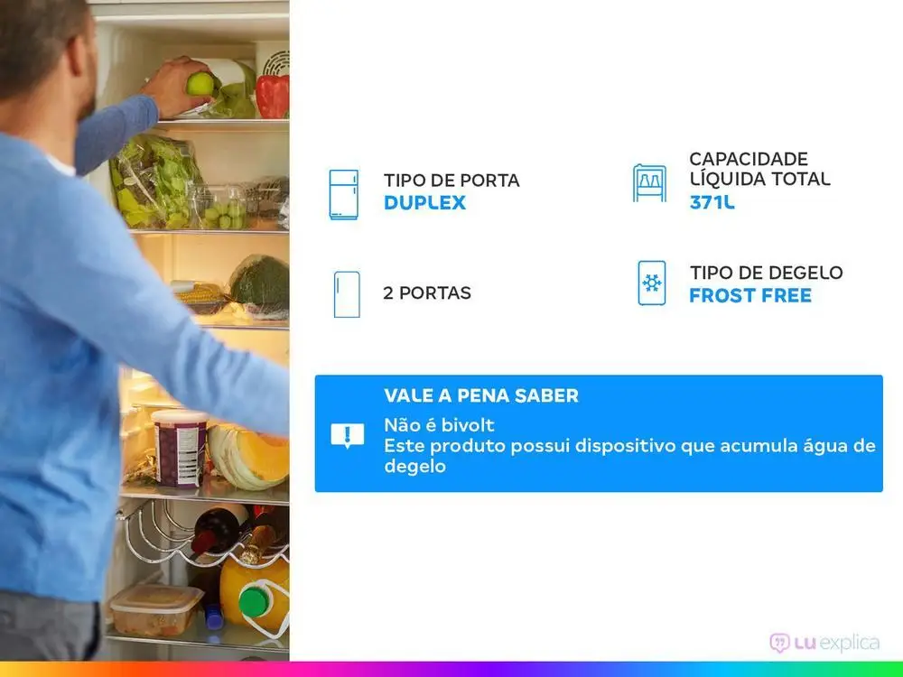 Geladeira/Refrigerador Electrolux Frost Free - 220V 2