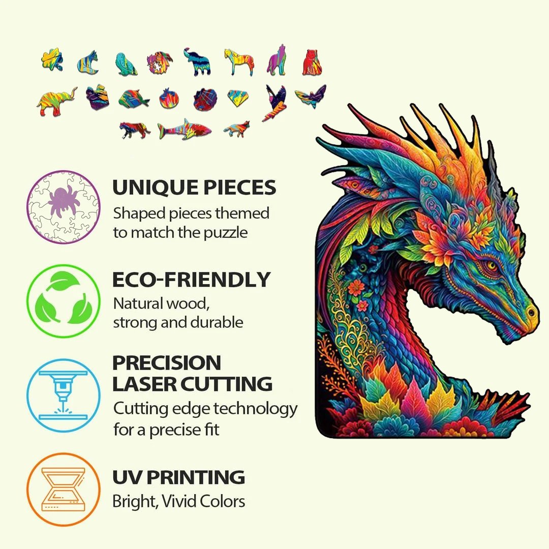 Wooden Animal Jigsaw Puzzle 4