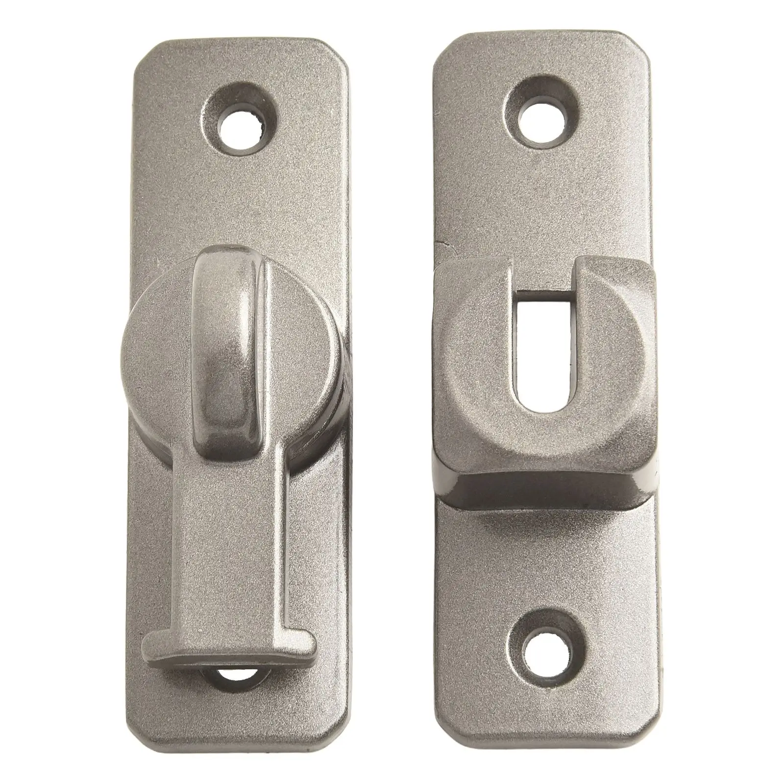 Gate Latch Sliding Barn Door Latch 90/180 Degree Safety Door Bolt Lock Window Cabinet Locks Black