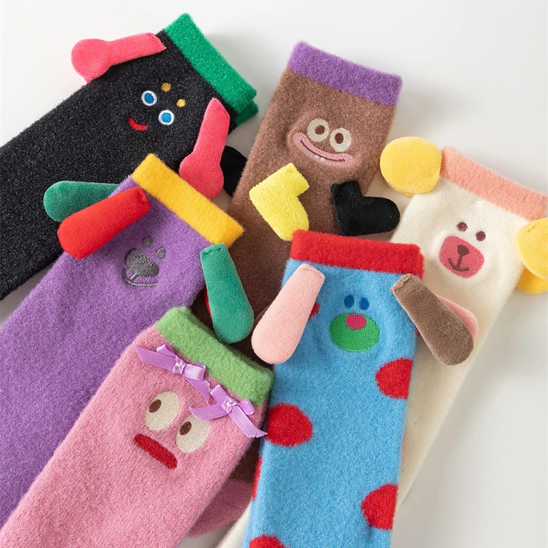 Рисунок 5 - Мультяшные носки из кораллового флиса