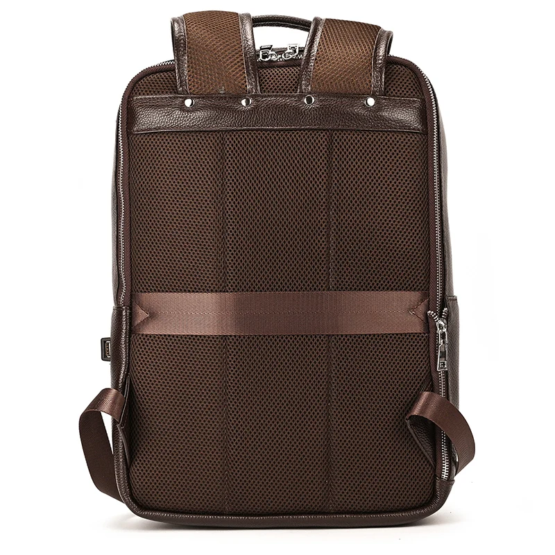 Talarurus Brown Cowhide Leather Backpack