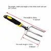 Aluminum Alloy Garden Rake Gardening Tool Durable Three Claw Loosening Soil Three Tooth Rake Digging Tool for Removing Weeds 5