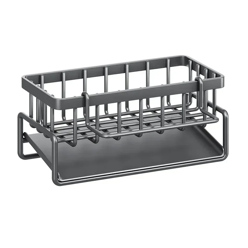 Sink Drain Rack Plastics Sponge Holder Faucet Storage Soap Drainer Towel Rack Shelf Storage Organizer Rack Kitchen Accessories