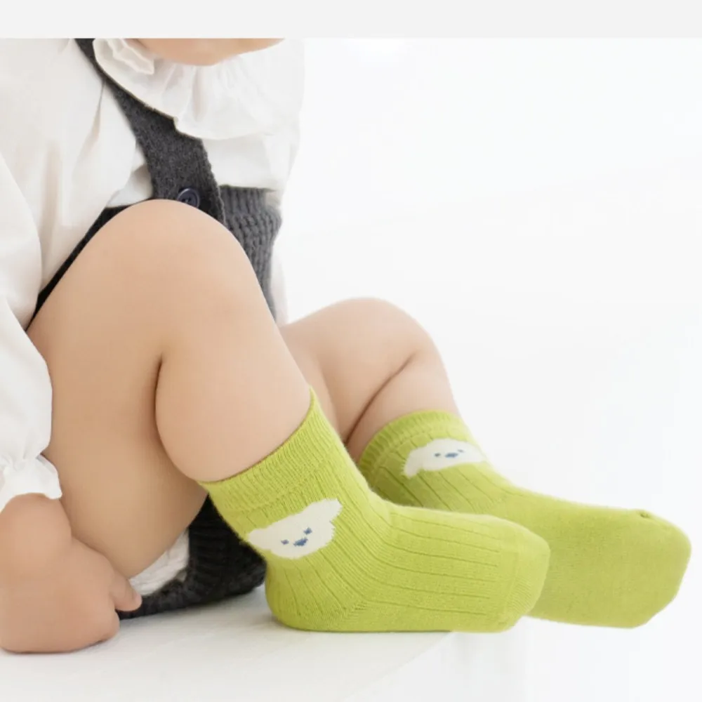 5Pairs autumn winter boys cotton socks child socks multi-color warmer baby kids sport socks 0-5Years