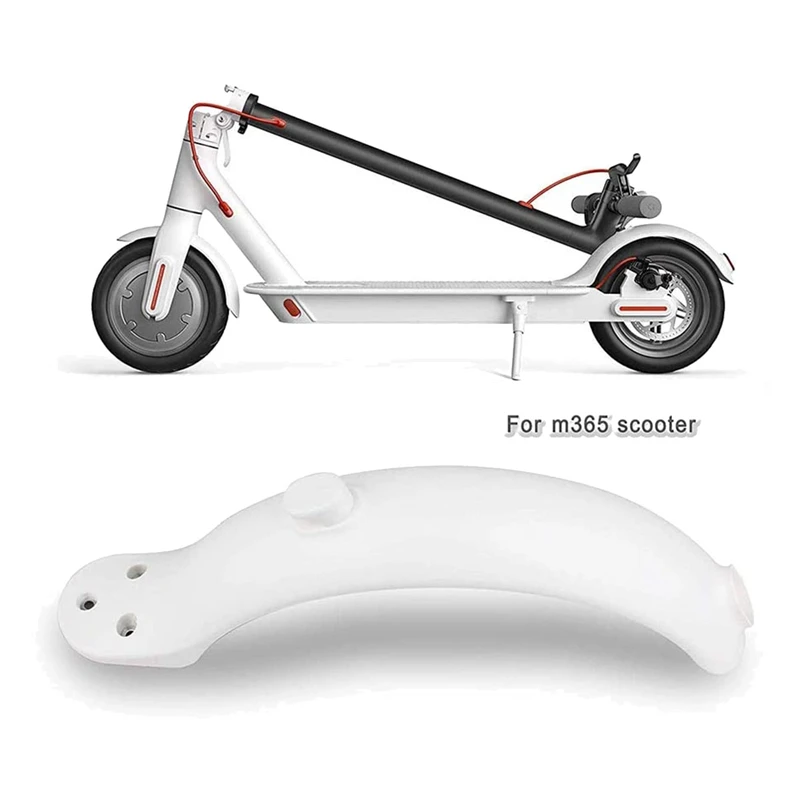

Electric Scooter Rear Mudguard Fender With Hook Cover Scooter Accessories For Xiaomi Mijia M365