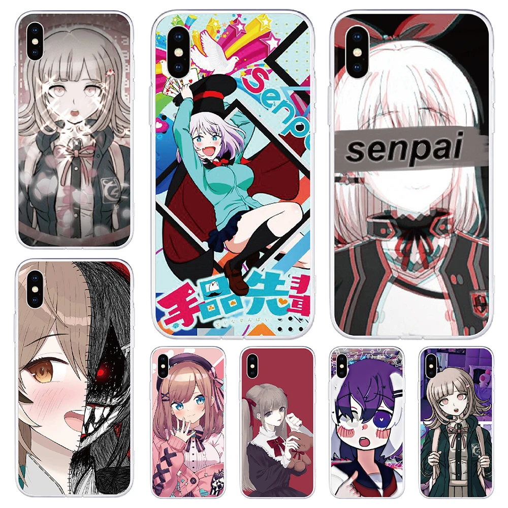 Custodia Per Telefono Per Sony Xperia Xz5 Xz4 Xz2 Xz1 Compact Xz Premium Xzs Soft Japan Anime Senpai Cover Posteriore Per Custodia Sony Xperia Xz3