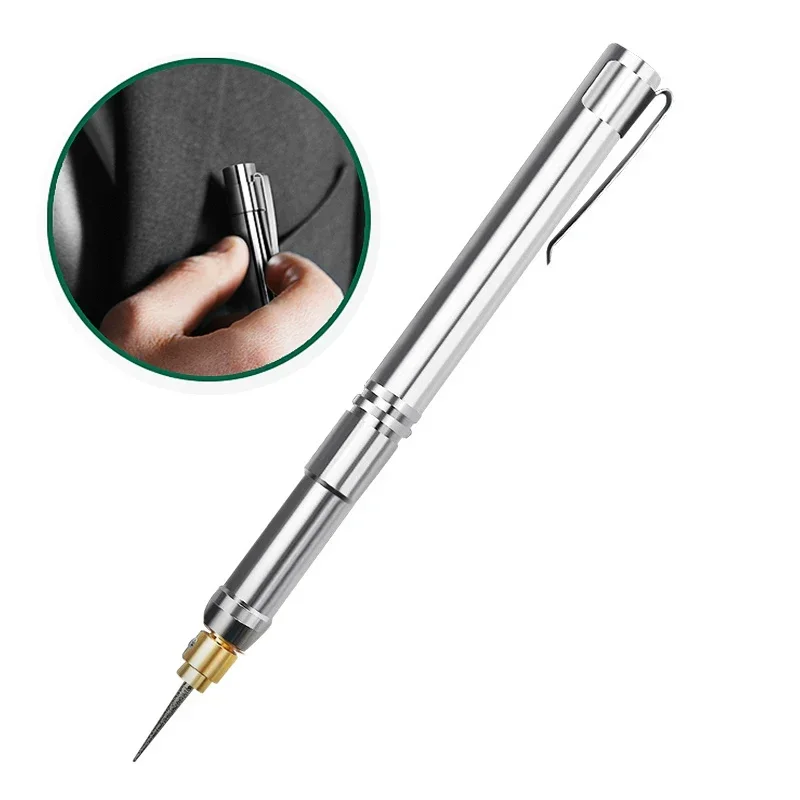 Electric Engraving Pen 3.7V Wireless Small Electric Carving Pen Electric Drill Metal Polishing Machine Carving Woodworking Tools