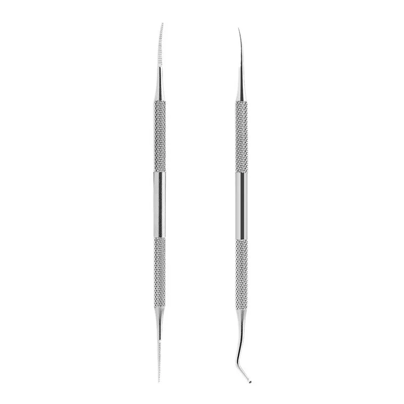 Stainless Steel Cuticle Pusher 1Pcs Manicure Tools For Nails Polish Glue Cuticle Remover Accessories