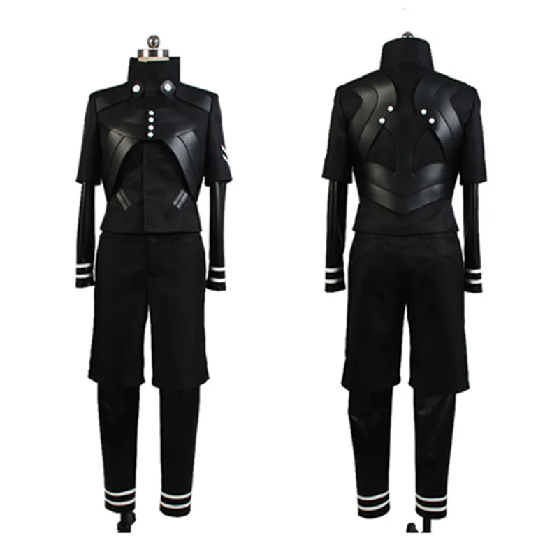 

Anime Tokyo Ghoul Ken Kaneki Jumpsuit Black Battle Full Set Uniform Costume Halloween Carnival Suit