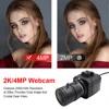 HD 2K Webcam 30fps High Speed UVC OTG 4MP USB Camera With 2.8-12mm Varifocal CS Lens Plug And Play For Youtube Live Broadcast 2