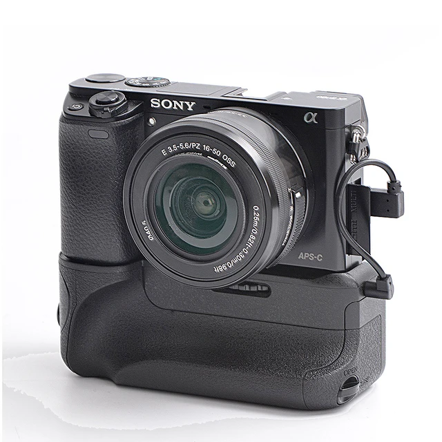 Sony A6000 Camera Battery Grip | Sony A6300 Camera Battery Grip - Bg-a6300  Battery - Aliexpress