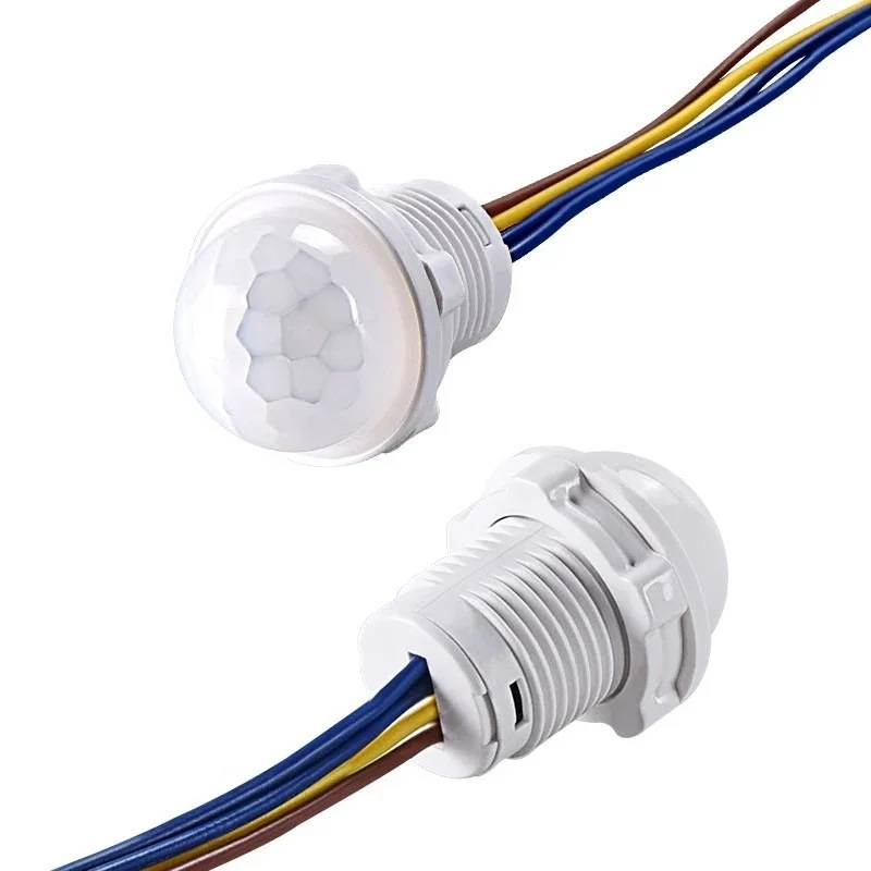 110v 220v Home Indoor Outdoor Infrared Light Motion Sensor Time Delay Home Lighting PIR Switch LED Sensitive Night Lamp 1